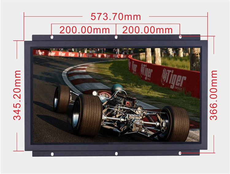 23.6-дюймовый промышленный монитор Open-Frame FHD IPS