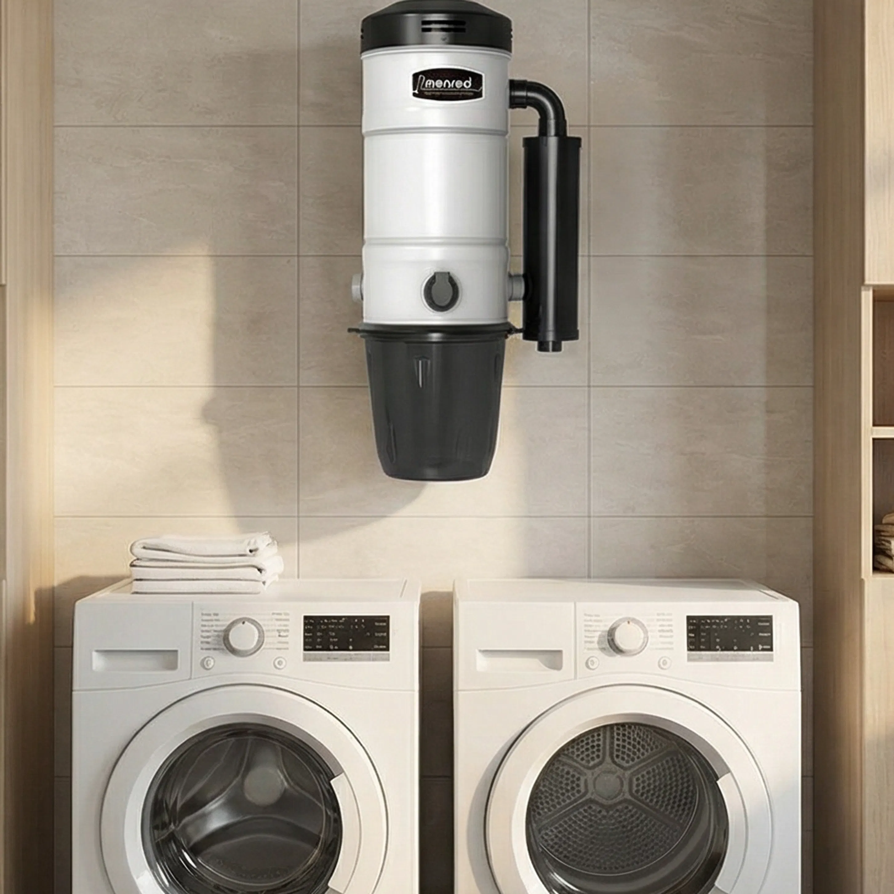 Quiet White House Dusting Helper with Ametek Motor Protection