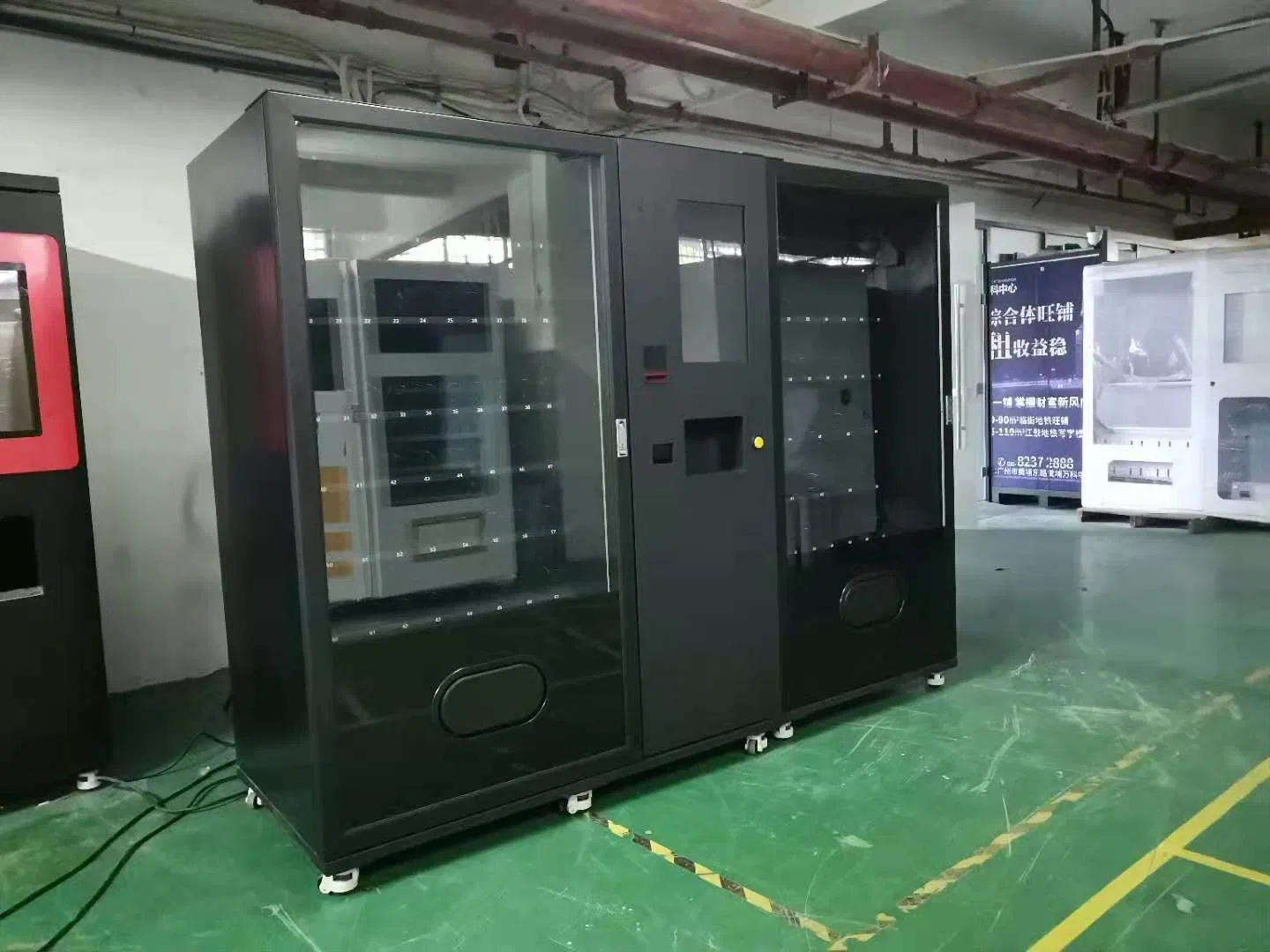 Weimi Innovative Extra Large Combo Hot Food Vending Machine with Microwave Oven