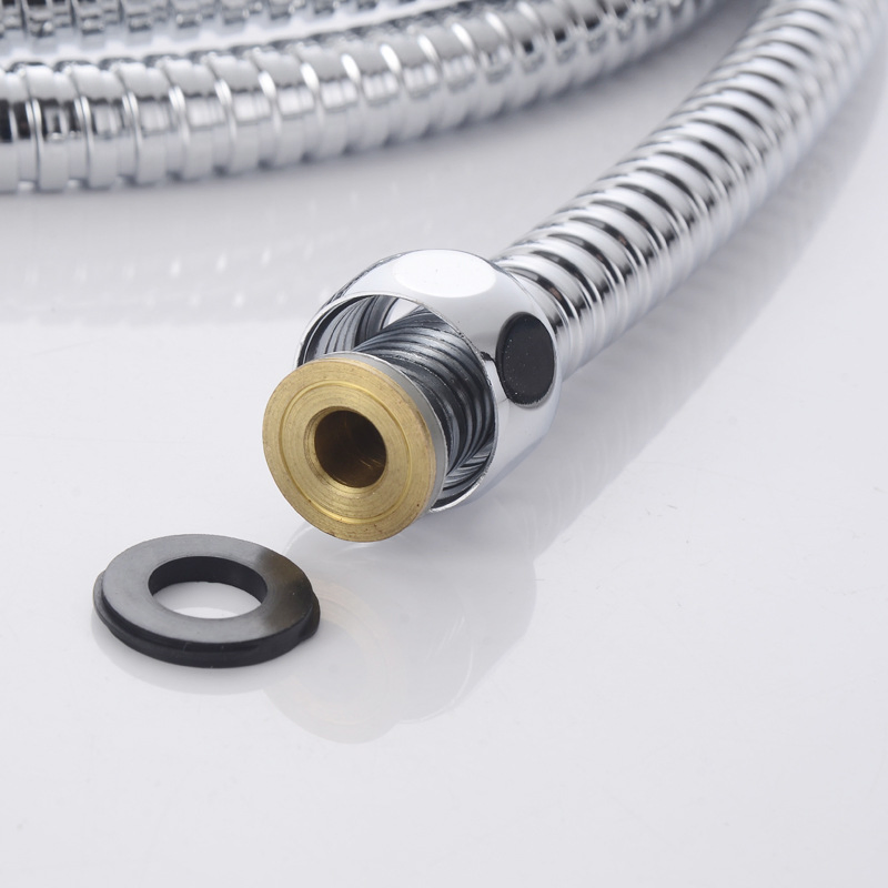 Slim Lock Shower Hose Double Interlock Stainless Steel Flexible Shower Hose