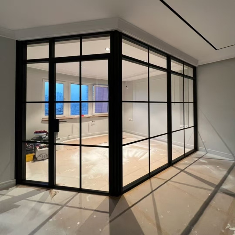 Modern Glass Partition for Home