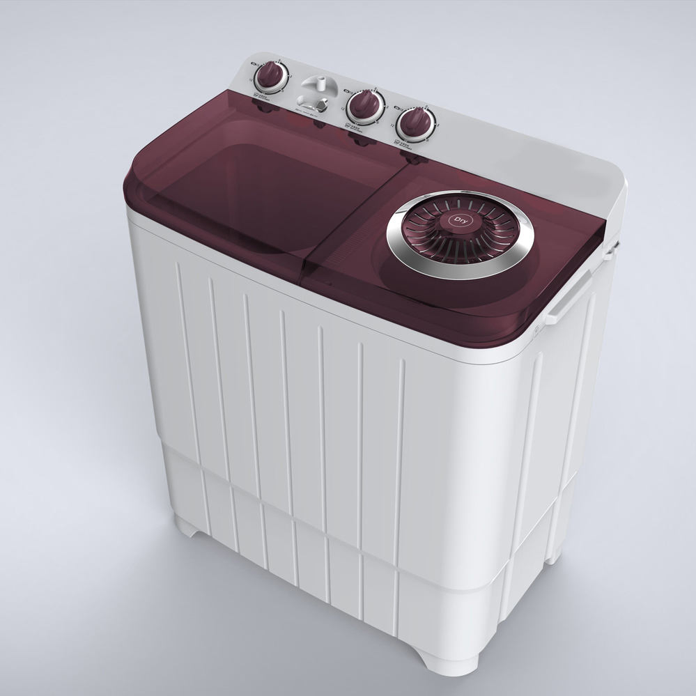 10kg Factory Cheap Price Plastic Top Cover Clothes Washer Two Tub Washing Machine