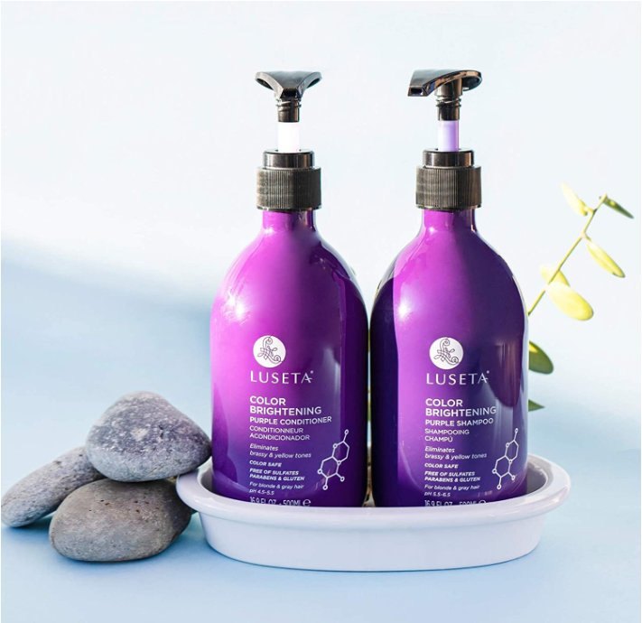 Free Luxury Wholesale Vegan Natural Shampoo and Conditioner Set