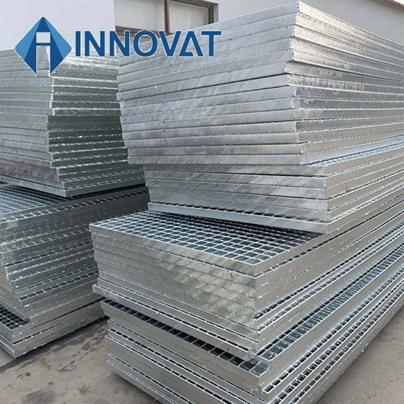 Galvanised Hot DIP Stainless Steel Drain Stair Tread Iron Bar Steel Grating