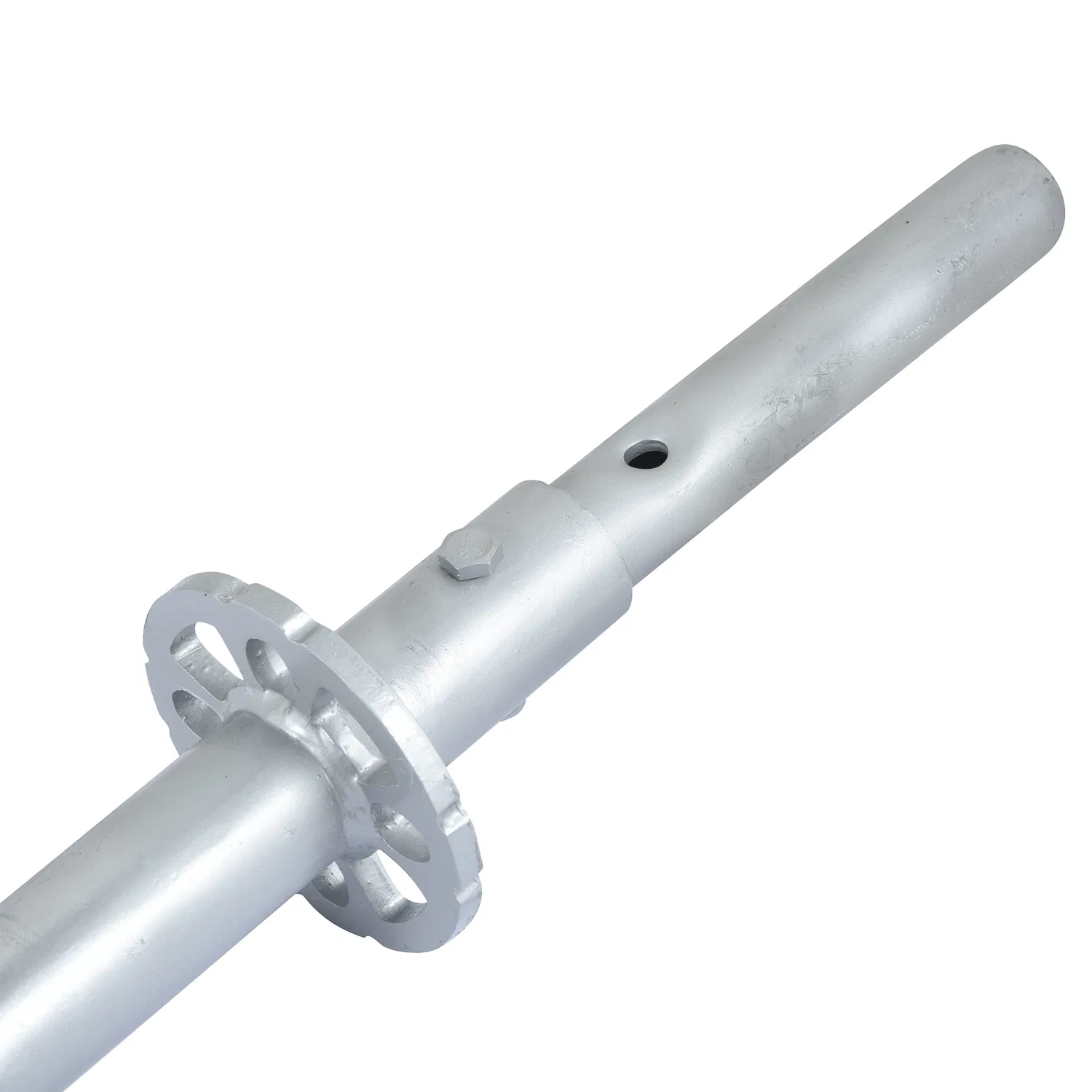 Layher Scaffolding Material Ringlock Vertical Standard with Bolted Spigot