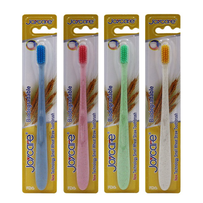 Eco-Friendly Bamboo Handle Soft Charcoal Bristles Adult Toothbrush