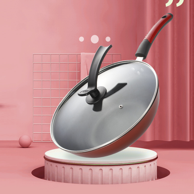 The High Wok Fry Pan Hot China Products Wholesale Non-Stick Frying Pan