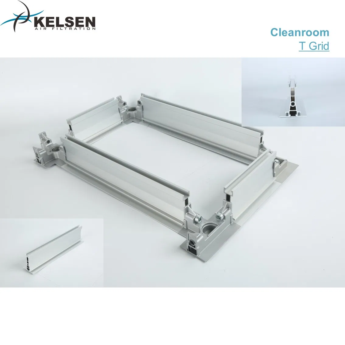 Cleanroom Room Side Replaceable Ceiling Joist T Grid Keel