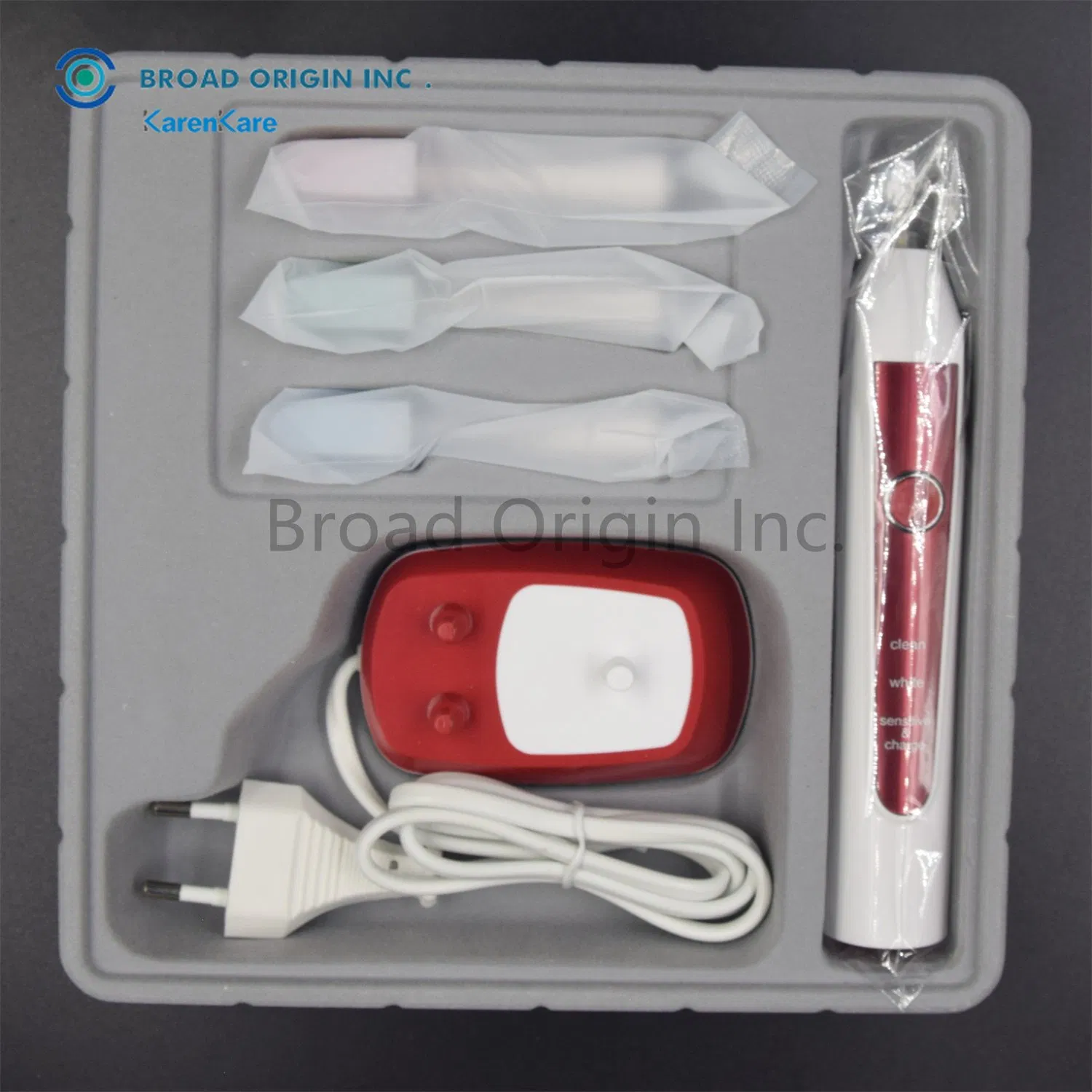 Private Label Tooth Brush LED Teeth Whitening Electric Toothbrush