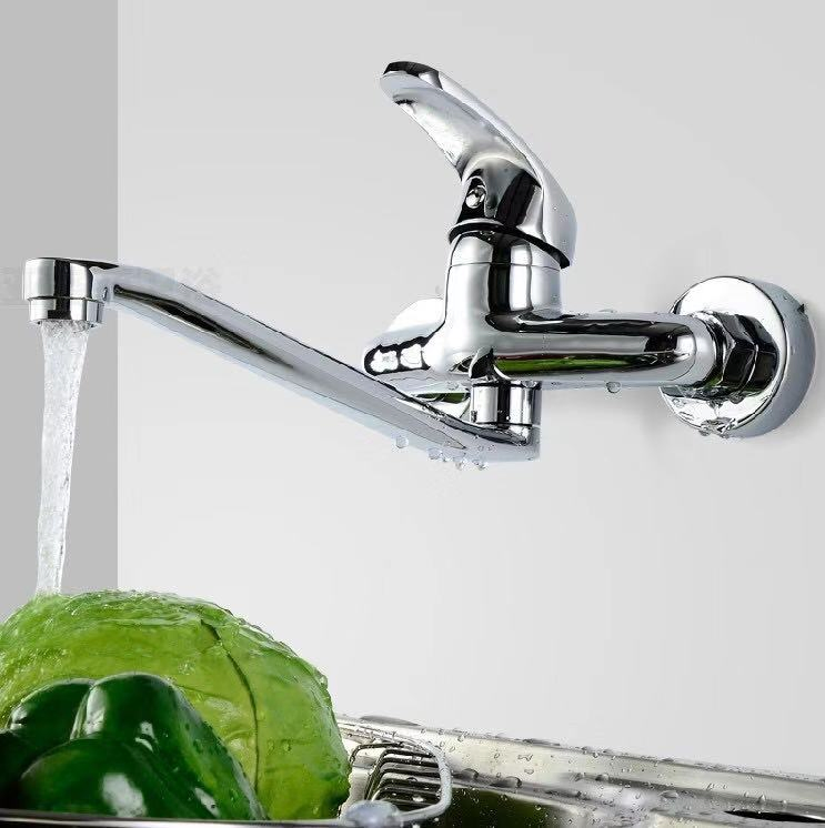 Delta Shower Faucet with Chromed Material