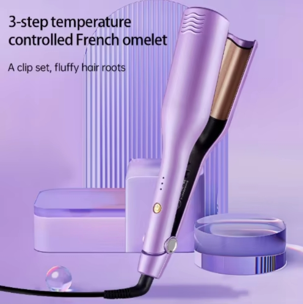 Professional Egg Roll Hair Curler Featuring 3 - Gear Temperature Control Negative Ion Nourishment to Protect Hair