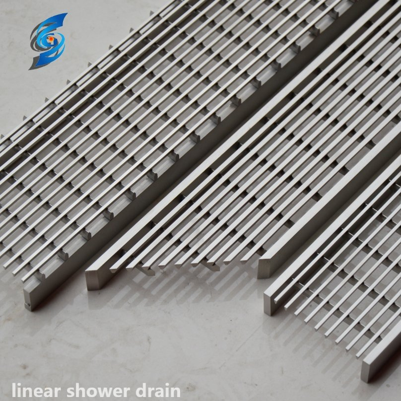 Stainless Steel Shower Linear Drain, Shower Drain and Pool Drain Grate
