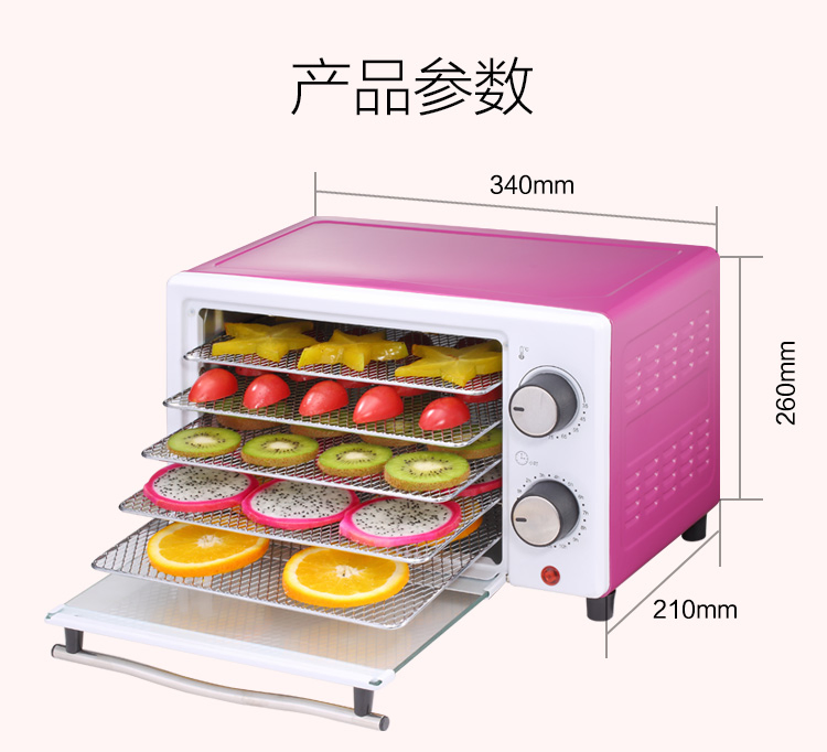 Mini Food Dehydrator for Household Snack Maker