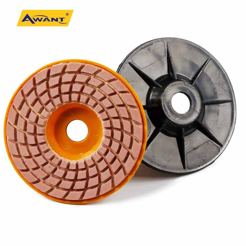 4 Inch Orange Favorable Diamond Wheel for Granite Concrete