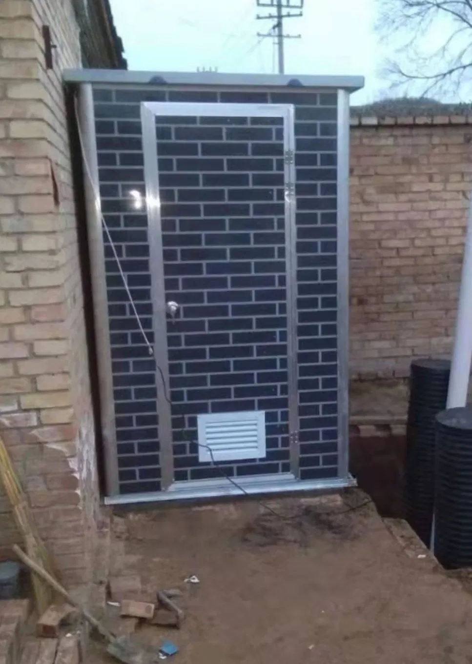 Flat Pack Portable Toilet for Camping