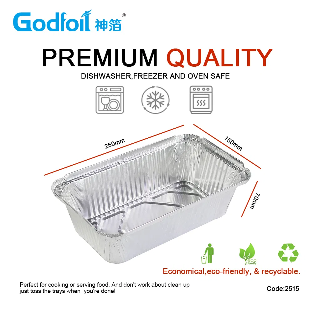 Customized Sizes Multifunctional Disposable Aluminum Foil Roll for Grill Food