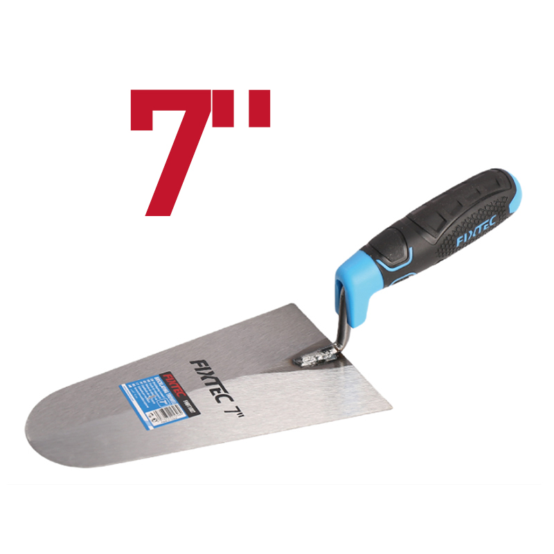 Fixtec 7'' 8'' 9'' 10'' Bricklaying Trowel for Wall Plastering and Bricklaying Putty Scraper