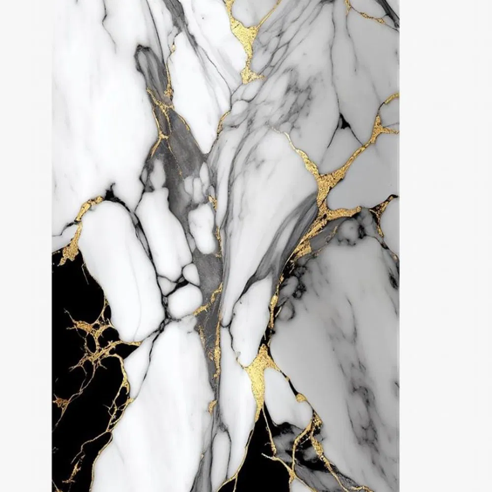 China Wholesale High Glossy PVC Marble Wall Panel for Home Decoration