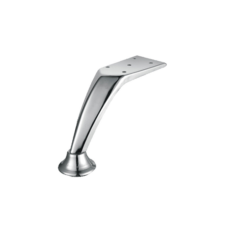 Furniture Accessories Rubber Foot Table Base Beautiful and High Quality Fittings Inclined Metal Sofa Legs