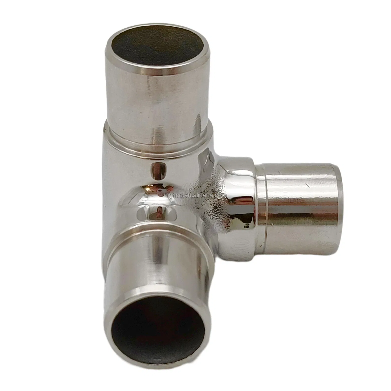China Low Price Customized Railing Fitting Stainless Steel Tube Connector