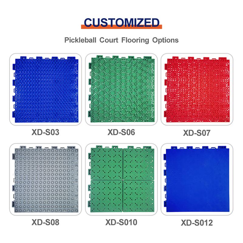 Спортивные плитки для пиклбола и баскетбола