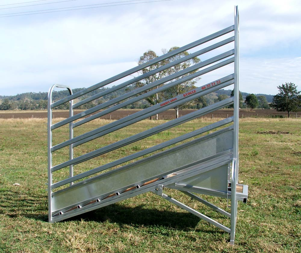 Australia Livestock Cattle Loading Ramp with Sliding Gate