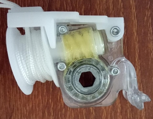 PVC & Wood Plastic Accessories Tilt Mechanism Cord Lock Tape Roll