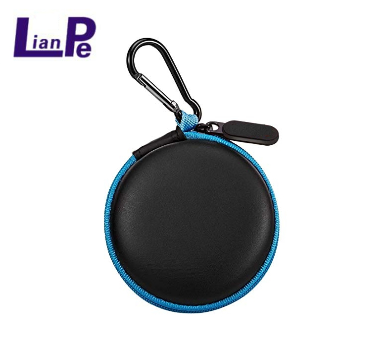 Factory Price Thermoformed Portable Shockproof Packing EVA Earphone Storage Case with Zipper Closure