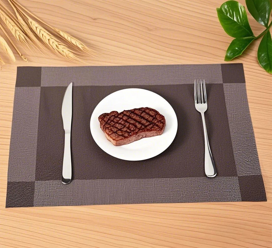 Washable Vinyl Placemats Durable PVC Picnic