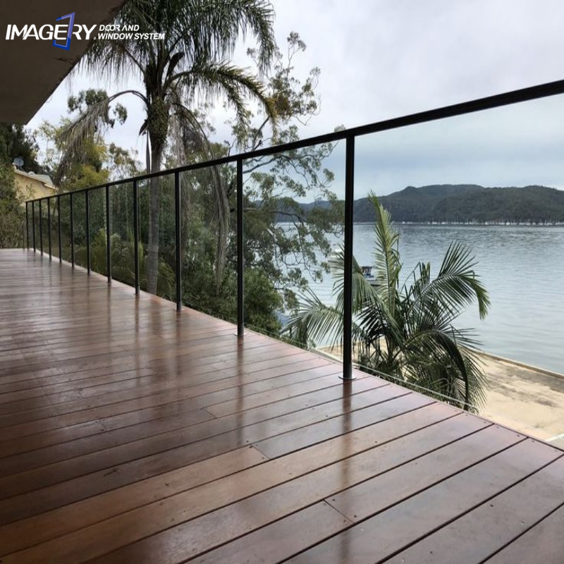 Good Price Tempered Glass Aluminum Terrace Balustrade Railing System