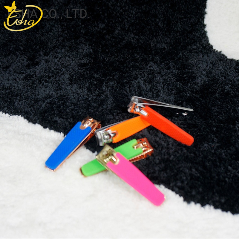 Colorful Silicone Baby Nail Clipper Manicure and Pedicure Cutter Tools Nails Art Nippers Finger Trimmer