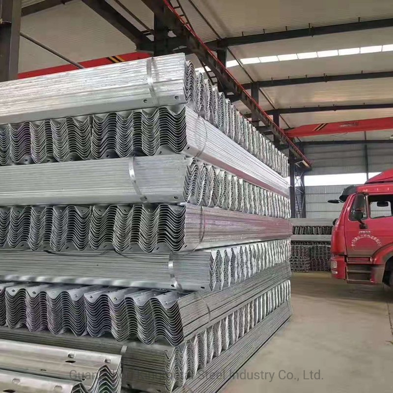 Aashto M180 Galvanized Powder Coated Steel Guardrail