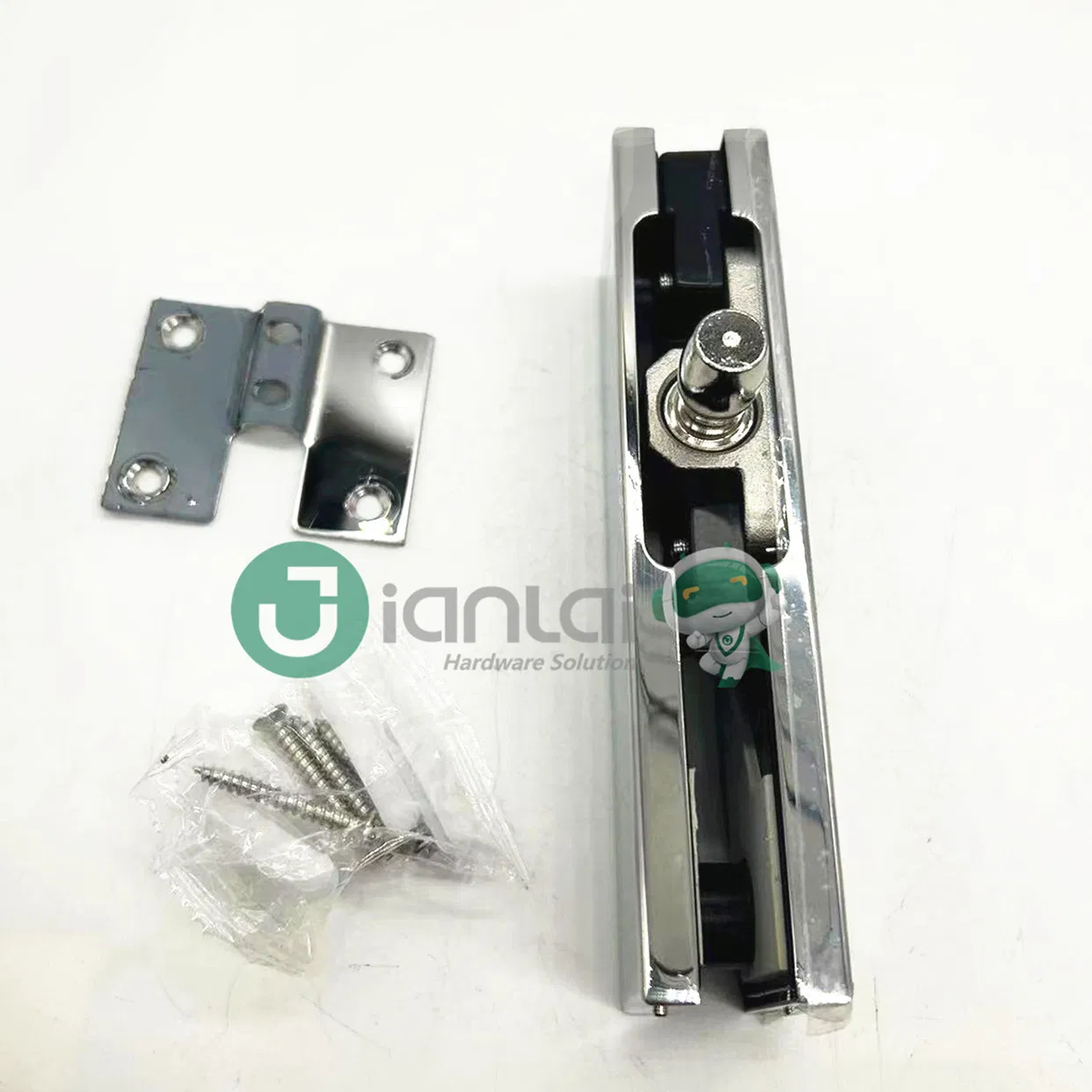 China Manufacturer Panel Pivot Glass Door Hinge Corner Patch Fittings