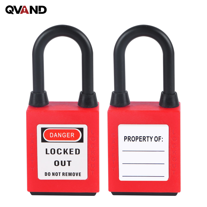 38mm Dust Proof Insulation Loto Safety Padlock Lockout with Security Lock