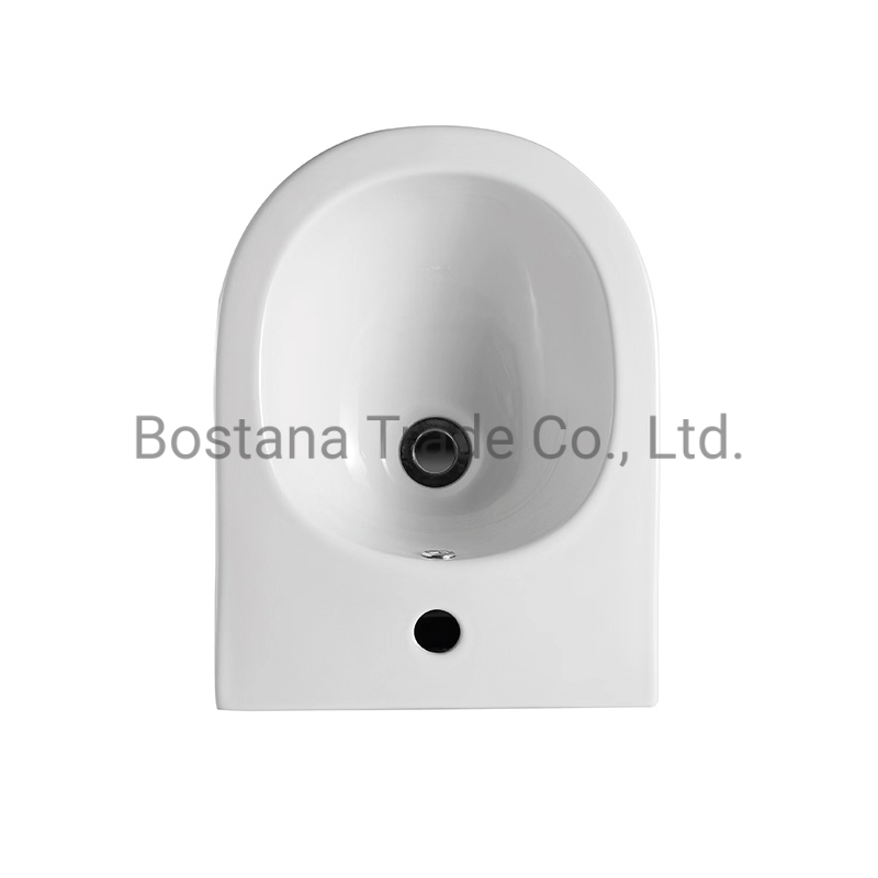 Wc Sanitaryware Small-Sized Bathroom Ceramic Wall Hung Bidet in Britain