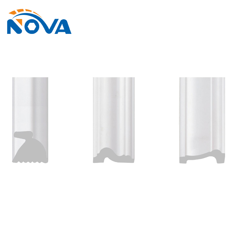 PS Skirting Board Factory Sale Water Resistant Wall Floor Wooden Looking Skirting Board Primary White PS Skirting Board