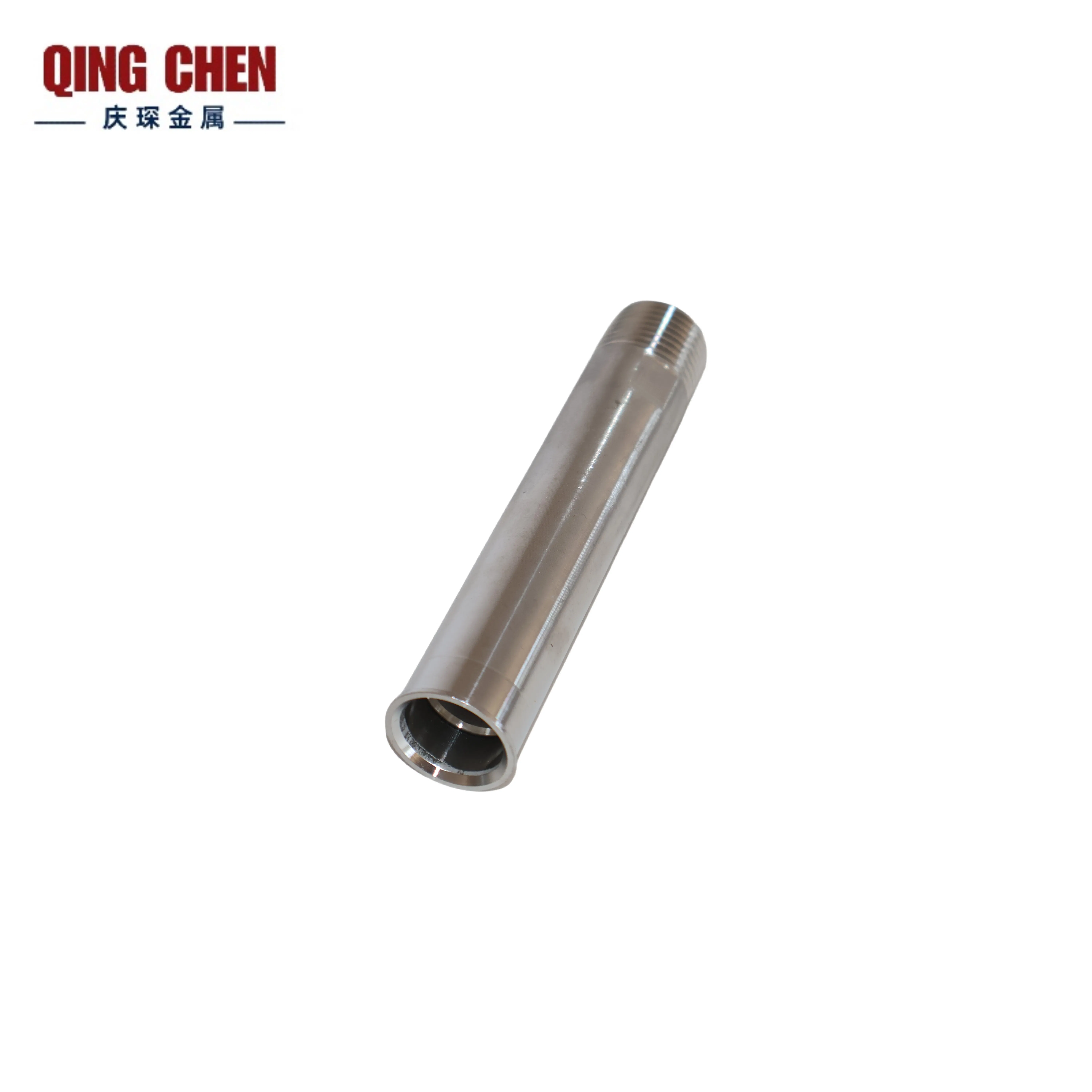 Heavy-Duty Stainless Steel Plumbing Nipple Connector Set for Easy Installation