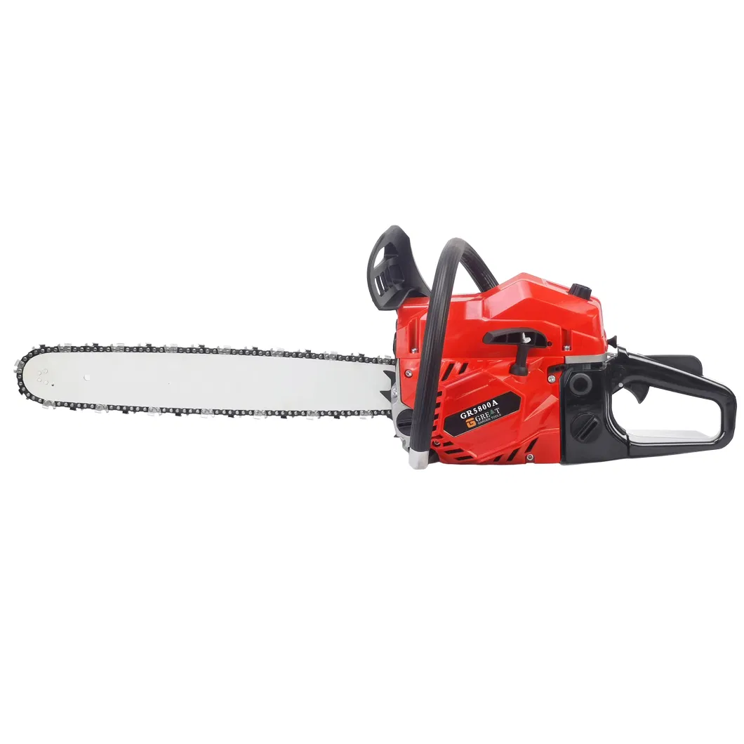 Gasoline 2-Stroken Chainsaw 58cc 3.4HP 18 20 22 Inch Bar
