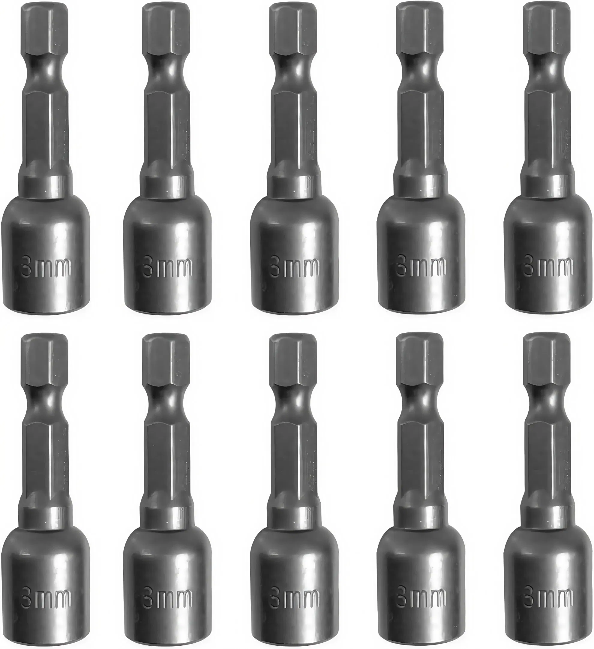 Durable Nut Driver Adapter - Hex Shank Quick Change Socket for Impact Tools