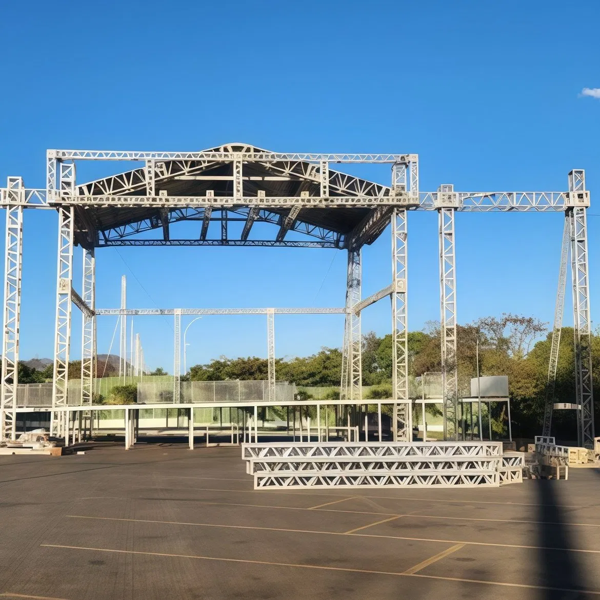 Multi-Purpose Event Truss System for Renting Business