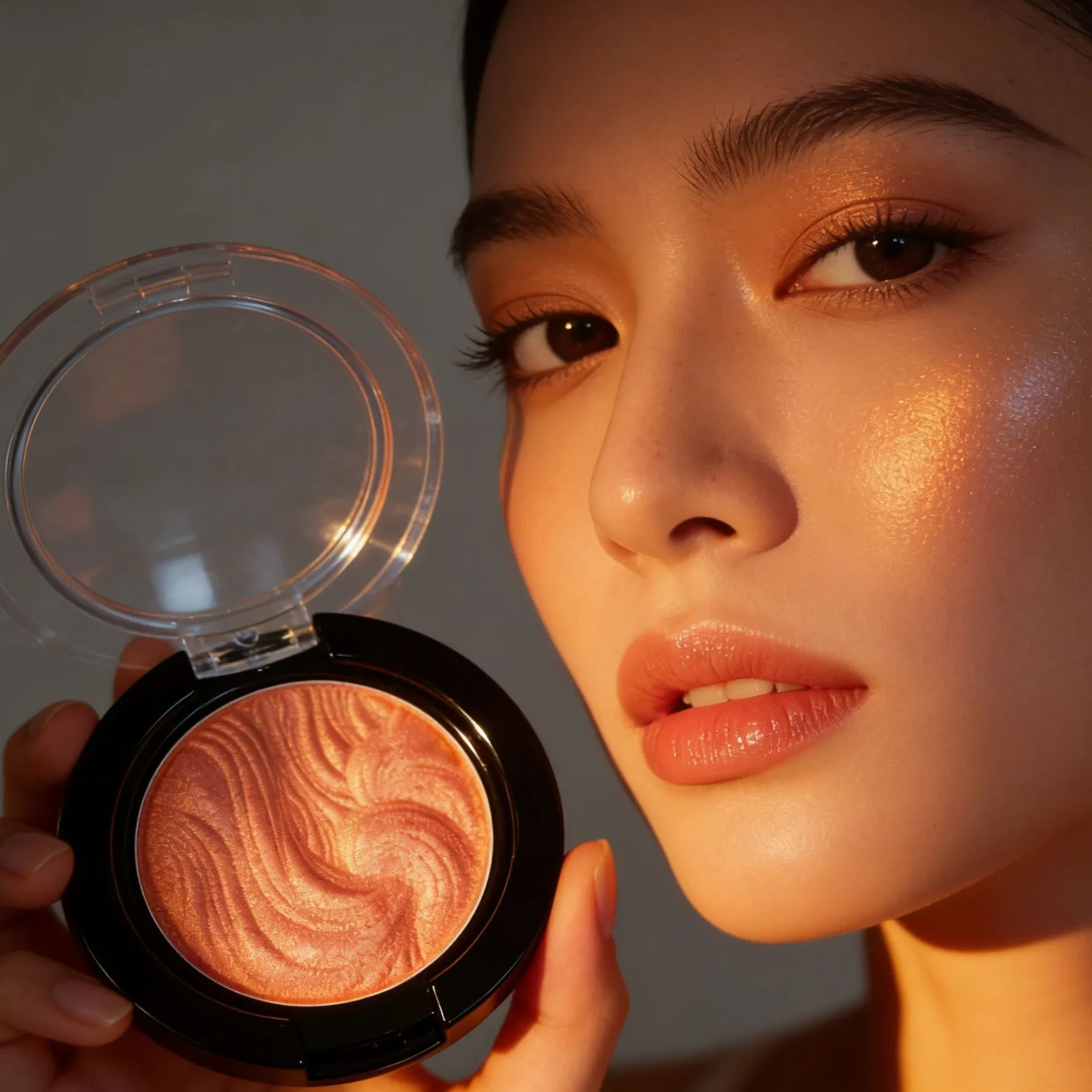 Vegan Optical Chameleon Highlighter for Shimmering All-Day Wear