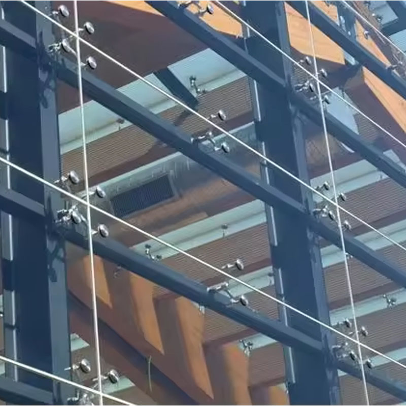 Aluminum Glass Building Facade System Aluminium Frame Double Glazed Curtain Wall by Design Supply