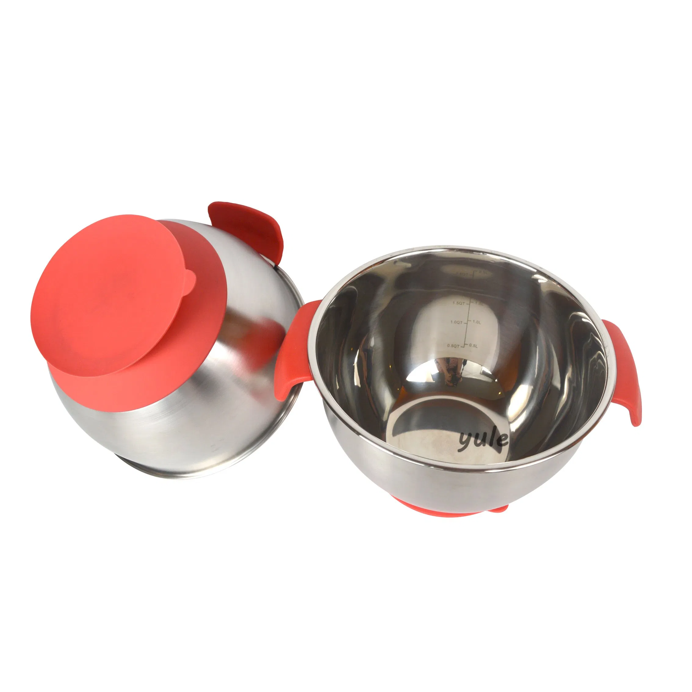 Ebay Eco Friendly Industrial Steel Non Slip Sucker Bottom Design Europe Style Kitchen Tools Salad Bowls
