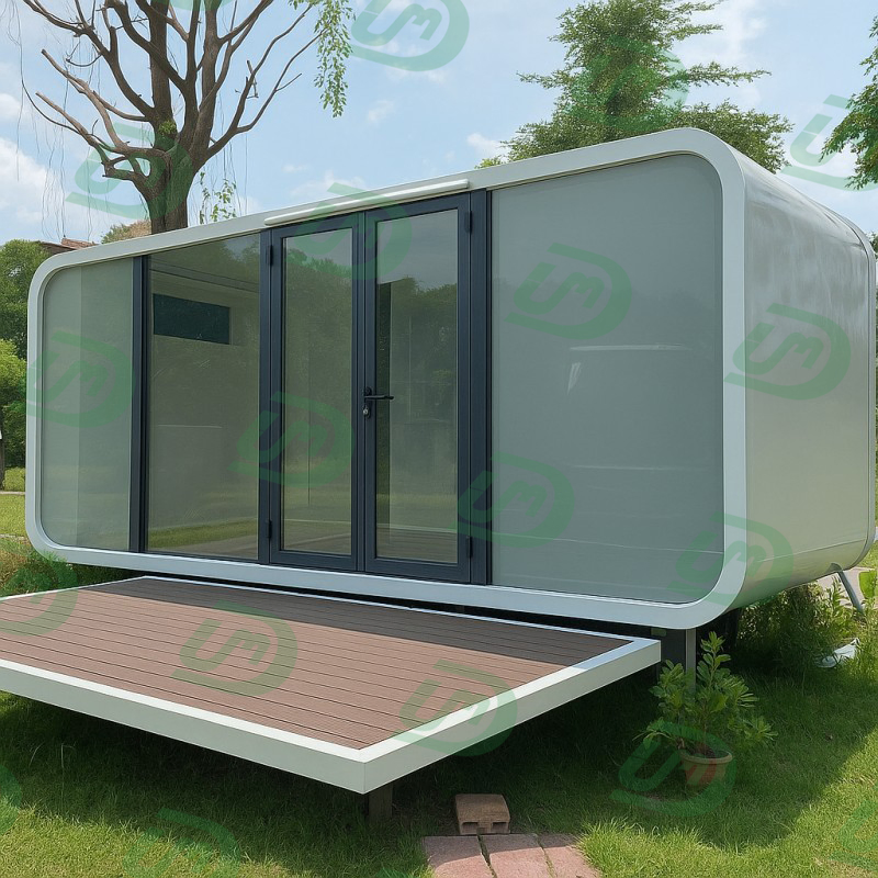 Modern Casa Modular Luxury Prefab Prefabricated Glass House Tiny Home