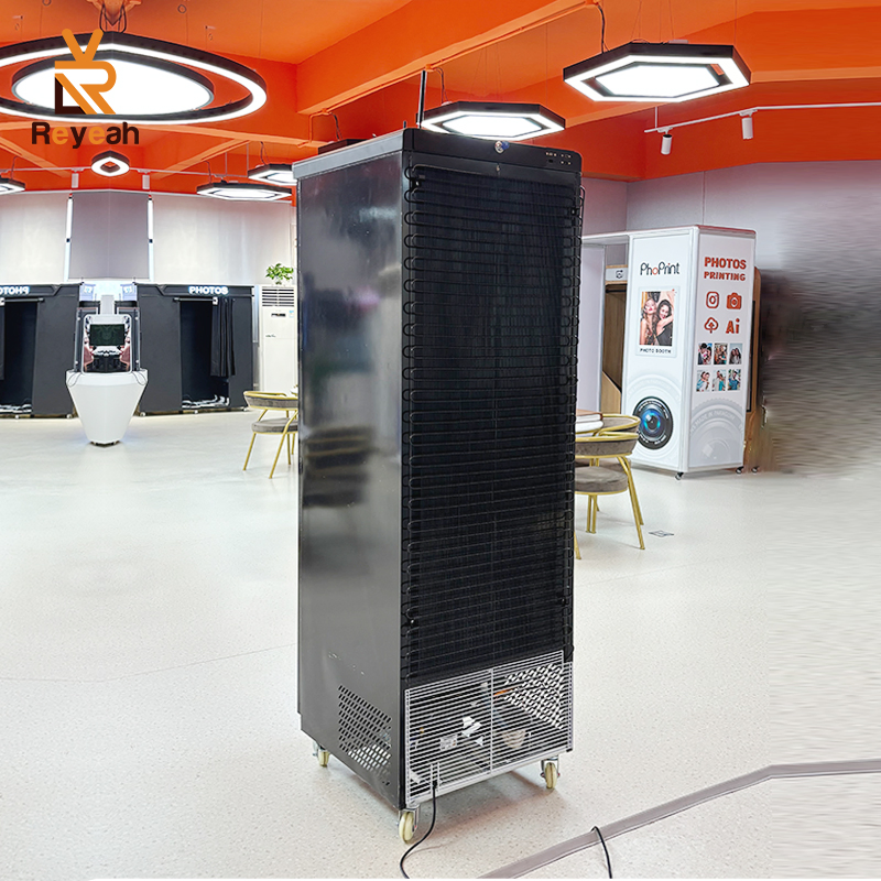 Ai Visual Technology Base Smart Fridge Vending Machine for Foods and Drinks Vending Machine with Camera and Payment System