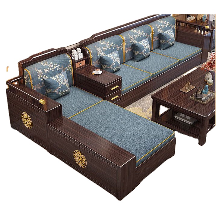 Мебель для гостиной массив сандала китайский стиль диван столик