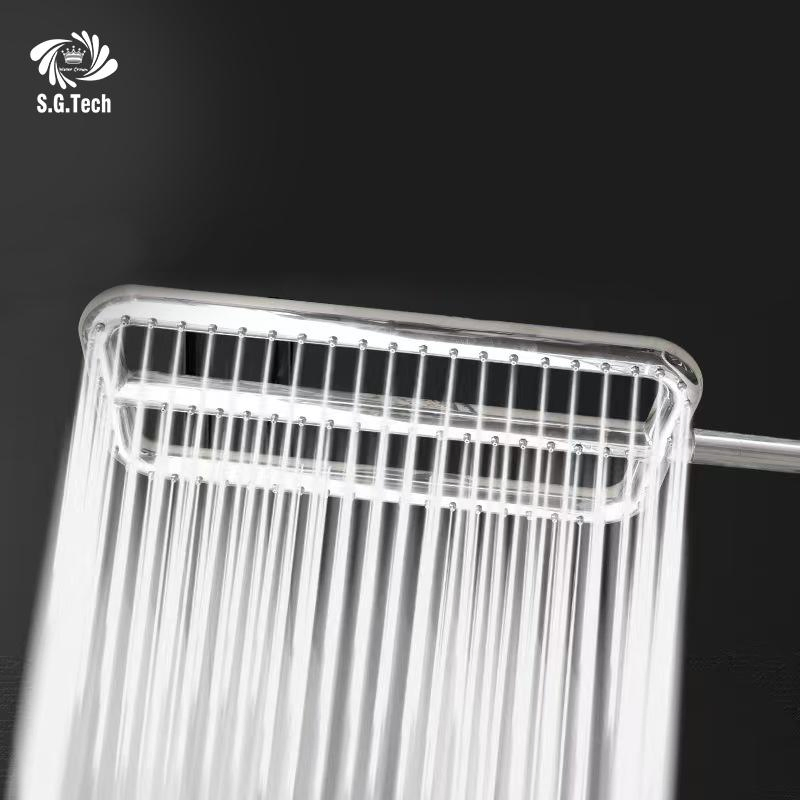 Water Crown Stainless Steel Commercial Vichy Shower for Poolside