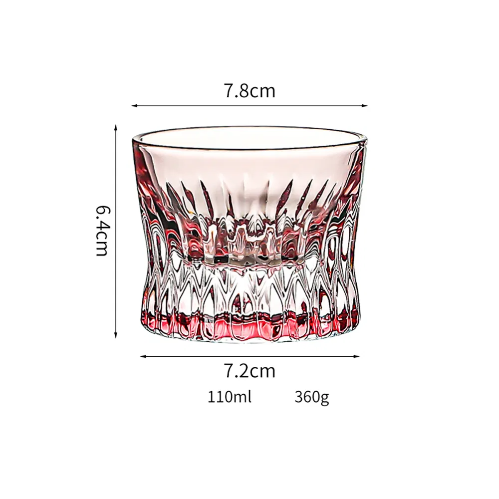 Бокал для виски из хрусталя с камнями