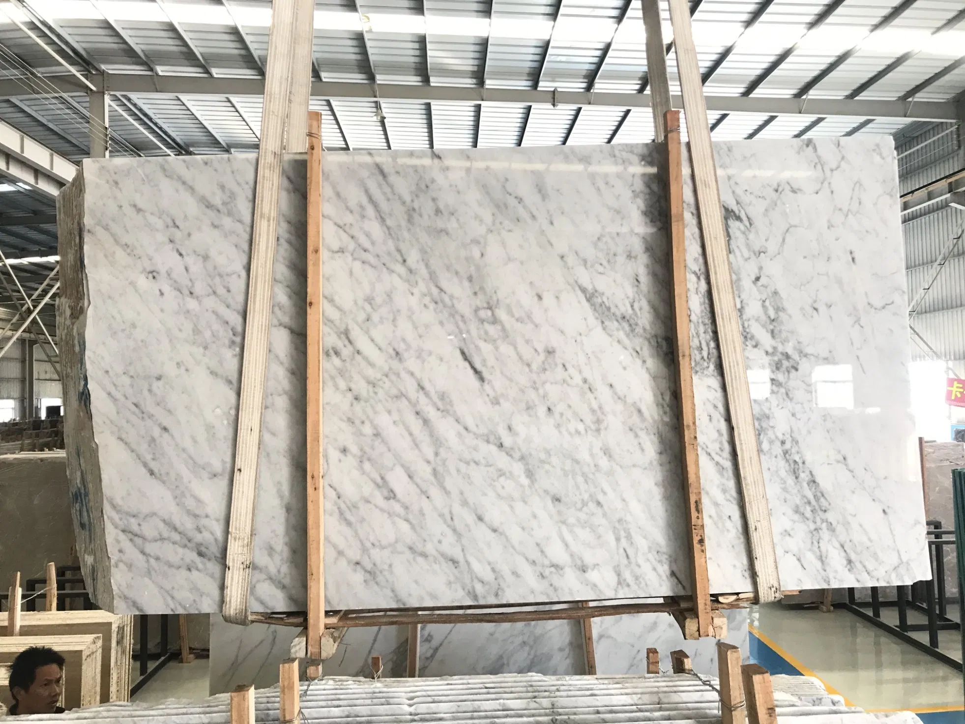 Bianco Carrara Statuario White Marlbe Slabs for Wholesale Slabs Countertops