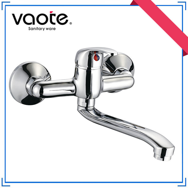High Quality Polished Chrome Single Lever Wash Basin Mixer (VT 10103Z)